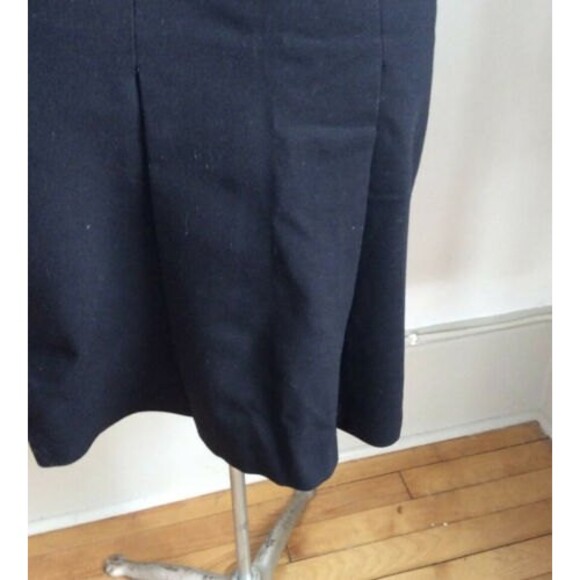 DIANE von FURSTENBERG SIZE 2 MARLEENA BLACK VISCOSE PENCIL KNEE LENGTH SKIRT - Picture 5 of 10
